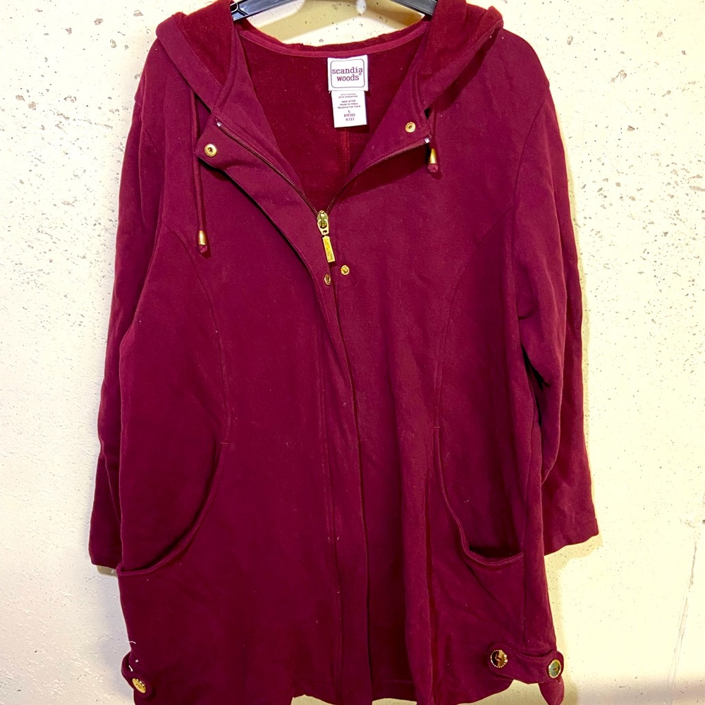 Scandia Woods Size L Fleece Jacket